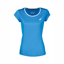 T-shirt de Tennis Babolat Girls Core Flag Club Tee Diva Blue