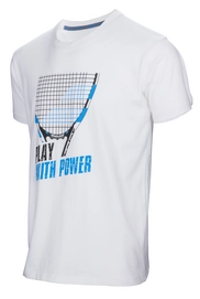 T-shirt de Tennis Babolat Core Pure A/S/D Tee Men White