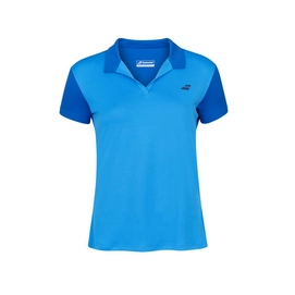 Polo Babolat Femmes Play Blue Aster-M