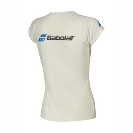 Tennisshirt Babolat Women Core Tee White White