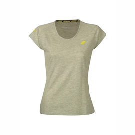 T-shirt de Tennis Babolat Women Core Tee Lunar Rock Heather