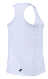 Tennisshirt Babolat Women Core Crop Top White White