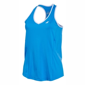 Tennisshirt Babolat Core Crop Top Diva Blau Damen