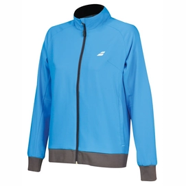 Tennisjacke Babolat Core Club Jacket Diva Blue Rabbit Damen