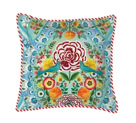 Sierkussen Pip Studio Melody Blauw Percal (45 x 45 cm)