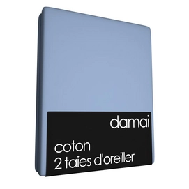 2 Taies d'Oreiller Damai Lavande (Coton)-40 x 70 cm
