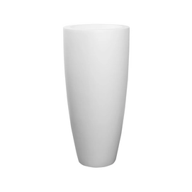 Bloempot Pottery Pots Essential Dax XL Matte White 47 x 100 cm