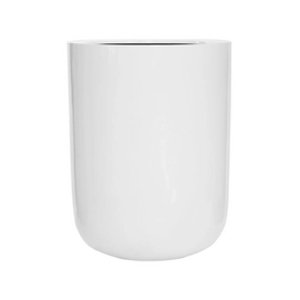 Bloempot Pottery Pots Essential Dice XL Glossy White 45 x 60 cm