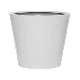 Bloempot Pottery Pots Essential Bucket L Glossy White 68 x 60 cm