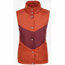 Bodywarmer The North Face Women Sylvester Vest Picante Red Dp Garnet Red