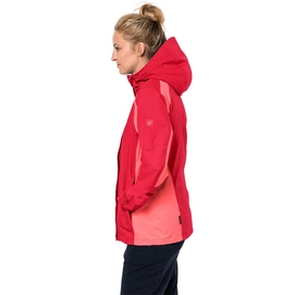 Jas Jack Wolfskin Women The Esmeraldas Tulip Red