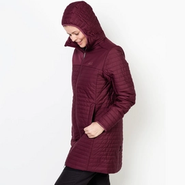 Winterjas Jack Wolfskin Women Clarenville Garnet Red
