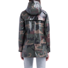 Jas Herschel Supply Co. Women's Rainwear Parka Woodland Camo