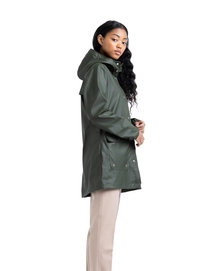 Jas Herschel Supply Co. Women's Rainwear Parka Dark Olive