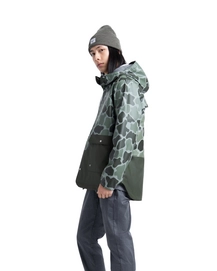 Jas Herschel Supply Co. Men's Rainwear Parka Frog Camo/Dark Olive