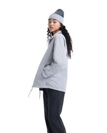 Jas Herschel Supply Co. Women's Voyage Coach Light Grey Crosshatch/White Classic Logo