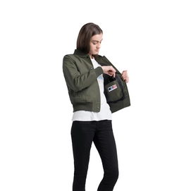Jas Herschel Supply Co. Women's Varsity Dark Olive
