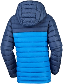 Jas Columbia Youth Powder Lite Boys Hooded SuperBlue Collegiate Navy
