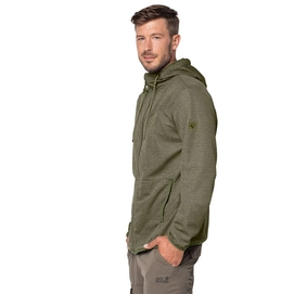Jas Jack Wolfskin Men Tongari Hooded Burnt Olive