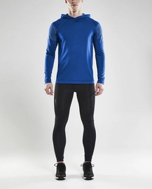 Trui Craft Men Core Block Hood True Blue Platinum