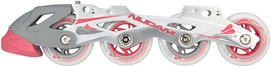 Norenschaats Nijdam Girls Semi-softboot Skate Combo Wit Grijs Roze