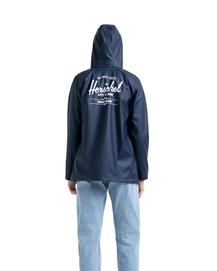 Jas Herschel Supply Co. Women's Rainwear Classic Peacoat/White Classic Logo