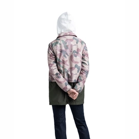 Jas Herschel Supply Co. Women's Voyage Long Coach Brushstroke Camo Dark Olive
