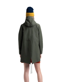 Jas Herschel Supply Co. Women's Classics Fishtail Parka Dark Olive