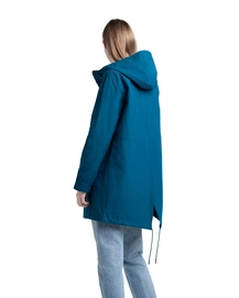 Jas Herschel Supply Co. Women's Classics Fishtail Parka Deep Teal
