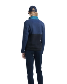 Vest Herschel Supply Co. Women's Guide Fleece Sherpa Full Zip Peacoat/Black