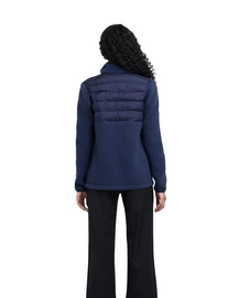 Vest Herschel Supply Co. Women's Guide Fleece Hybrid Sherpa Full Zip Peacoat