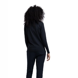 T-Shirt Herschel Supply Co. Women's Long Sleeve Tee Stack Logo  Black Carnelian
