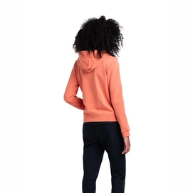 Vest Herschel Supply Co. Women's Full Zip Hoodie Stack Logo Carnelian Apricot