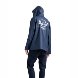 Jas Herschel Supply Co. Men's Rainwear Classic Peacoat/White Classic Logo