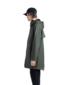 Jas Herschel Supply Co. Men's Rainwear Fishtail Parka Dark Olive