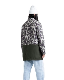 Jas Herschel Supply Co. Men's Voyage Long Coach Frog Camo/Dark Olive