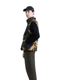 Bodywarmer Herschel Supply Co. Men's Guide Fleece Sherpa Vest Woodland Camo