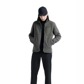 Vest Herschel Supply Co. Men's Guide Fleece Sherpa Full Zip Dark Olive