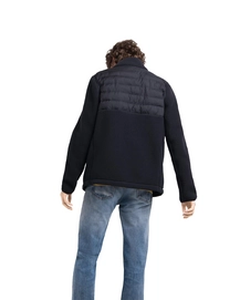 Vest Herschel Supply Co. Men's Guide Fleece Hybrid Sherpa Full Zip Black