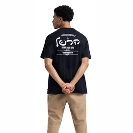T-Shirt Herschel Supply Co. Men's Tee Hebrew Classic Logo Black