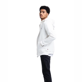 Vest Herschel Supply Co. Men's Full Zip Hoodie Classic Logo Blanc de Blanc Black