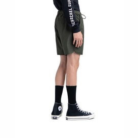 Korte Broek Herschel Supply Co. Men's Voyage Alta Short Dark Olive
