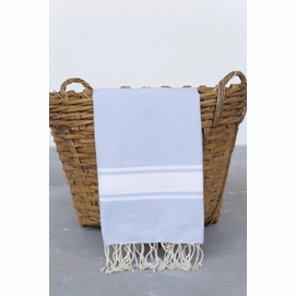 Fouta Call It Plate Blue Pastel