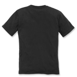 T-Shirt Carhartt Women Wk195 Workwear Logo Graphic S/S Black