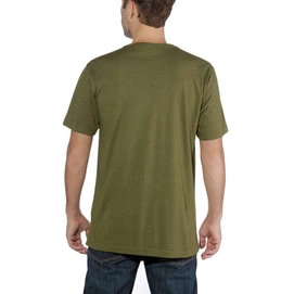 T-Shirt Carhartt Men Emea Outlast Graphic S/S Cargo Green