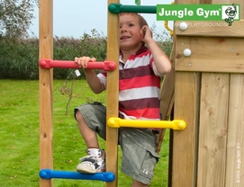 Speelset Jungle Gym Jungle Fort + Balcony Fuchsia