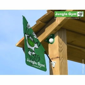 Speeltoren Jungle Gym Jungle Home + Balcony Rood