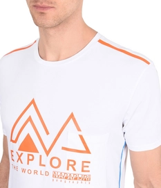T-Shirt Napapijri Men Stebbins Bright White