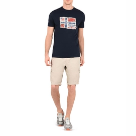 T-Shirt Napapijri Men Senou Blu Marine