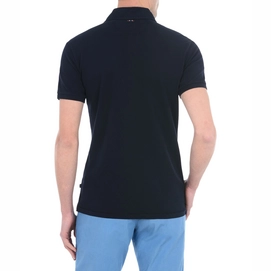 Polo Napapijri Men Elbas Stretch Blu Marine